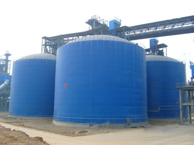 九原水泥钢板库改造