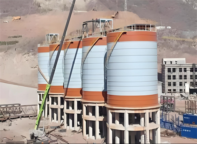 九原高架钢板仓